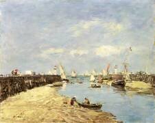 Trouville (Eugène Boudin) - Muzeo.com