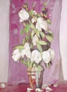 Tulipes blanches (Jacqueline Marval) - Muzeo.com