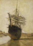 Un bateau (Eugène Boudin) - Muzeo.com