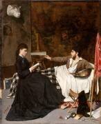 Un coin d'atelier (Hippolyte Margottet) - Muzeo.com