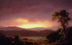 Un paysage de Catskill (Frederic Edwin Church) - Muzeo.com