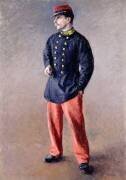 Un soldat (Gustave Caillebotte) - Muzeo.com
