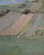 Une colline (Theodore Robinson) - Muzeo.com