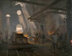 Une forge (Fernand Cormon) - Muzeo.com