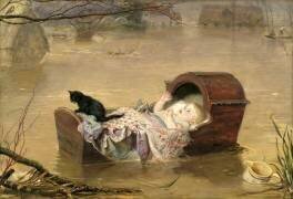 Une Inondation (John Everett Millais) - Muzeo.com