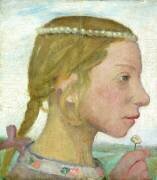 Une jeune fille (Paula Modersohn-Becker) - Muzeo.com