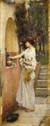 Une offrande romaine (John William Waterhouse) - Muzeo.com