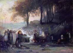 Une procession païenne (Henri Foreau) - Muzeo.com