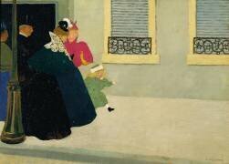 Une promenade (Félix Vallotton) - Muzeo.com
