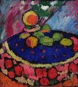 Une table ronde (Alexej von Jawlensky) - Muzeo.com