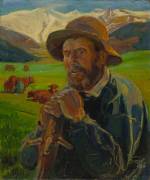 Vacher à Chaudefour (Maurice Busset) - Muzeo.com