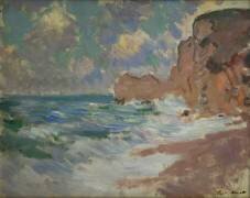 Vagues reculées (Claude Monet) - Muzeo.com