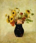 Vase de Fleurs (Odilon Redon) - Muzeo.com