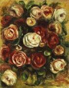 Vase de roses (Auguste Renoir) - Muzeo.com