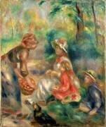 Vendeur de pommes (Auguste Renoir) - Muzeo.com
