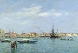 Venise (Eugène Boudin) - Muzeo.com