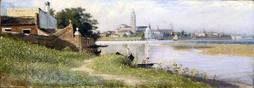 Venise (Giovanni Costa) - Muzeo.com