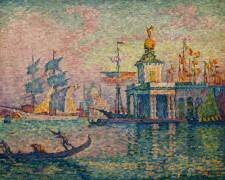 Venise, La Douane (Paul Signac) - Muzeo.com