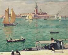 Venise. La Voile jaune (Albert Marquet) - Muzeo.com