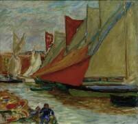 Voiliers à Cannes (Pierre Bonnard) - Muzeo.com