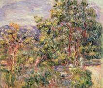 Vue de Cagnes (Auguste Renoir) - Muzeo.com