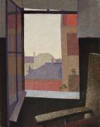 Vue de la fenêtre (Arthur Segal) - Muzeo.com