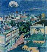 Vue de Moscou (Wassily Kandinsky) - Muzeo.com