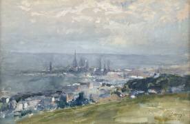 Vue de Rouen (Albert Lebourg) - Muzeo.com