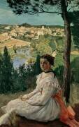 Vue de village (Frédéric Bazille) - Muzeo.com