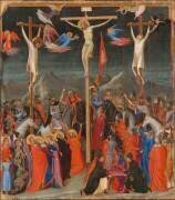 La crucifixion (Maître de Giovanni Barrile) - Muzeo.com