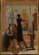 Au Louvre, 1894 (Etienne Azambre) - Muzeo.com