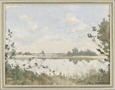 Etang des Luneaux (Henri Joseph Harpignies) - Muzeo.com