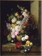 Fleurs et raisins (Antoine Chazal) - Muzeo.com