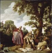 Hippocrate et Démocrite (Pieter Lastman) - Muzeo.com