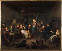 Intérieur de cabaret (Richard Brakenburg) - Muzeo.com