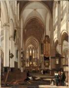 Intérieur d'église (Emmanuel de Witte) - Muzeo.com