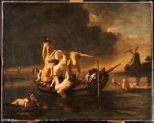 La Baignade (Nicolaes Maes) - Muzeo.com