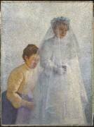 La communiante (Gabriel-Auguste Ancelet) - Muzeo.com