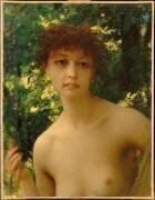 La jeune chasseresse (Ernest Hébert) - Muzeo.com