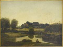 La mare (Henri Joseph Harpignies) - Muzeo.com