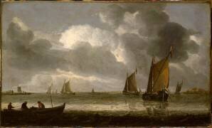 La Marine d'argent (Abraham van Beyeren) - Muzeo.com