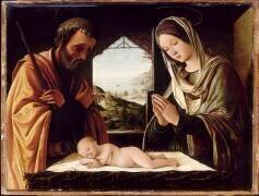 La Nativité (Lorenzo Costa) - Muzeo.com