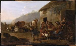 Le mendiant (Jan Miel) - Muzeo.com