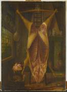 Le Porc écorché (Henri de Braekeleer) - Muzeo.com