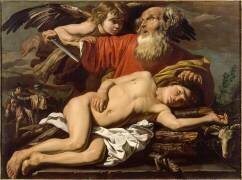 Le sacrifice d'Abraham (Matthias Stomer) - Muzeo.com