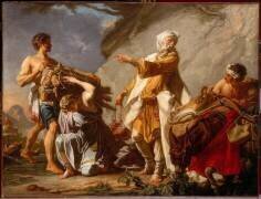 Le Sacrifice d'Abraham (Hugues Taraval) - Muzeo.com