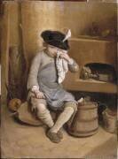 L'Enfant en pénitence (Nicolas-Bernard Lépicié) - Muzeo.com