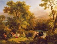 L'enlèvement de Proserpine (Jean Charles Joseph Remond) - Muzeo.com