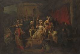 Les Comédiens ambulants (François-Auguste Biard) - Muzeo.com