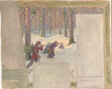 l'Hiver (Jean Jacques Berne-Bellecour) - Muzeo.com